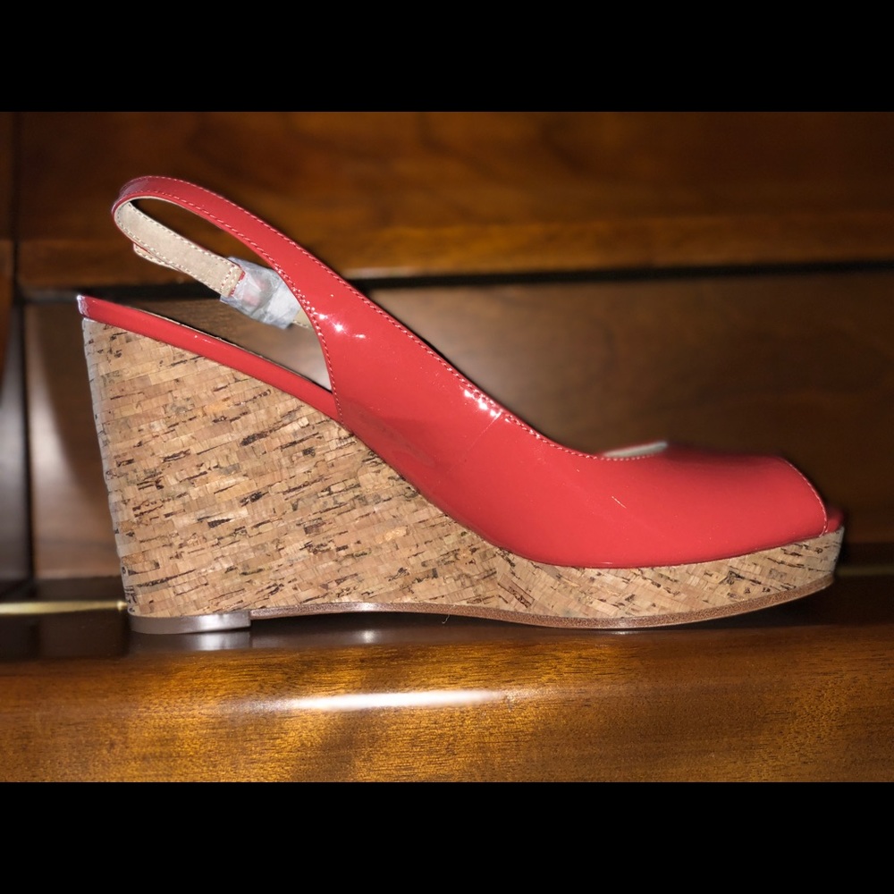 Via Spiga Coral Wedges